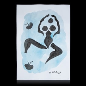 Henri Matisse Watercolor Painting