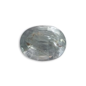 AIG Certified 5.29 ct Blue Natural Sapphire Stone 11.88mm x 9.81mm x 5.18mm