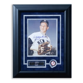 Whitey Ford New York Yankees signed photo