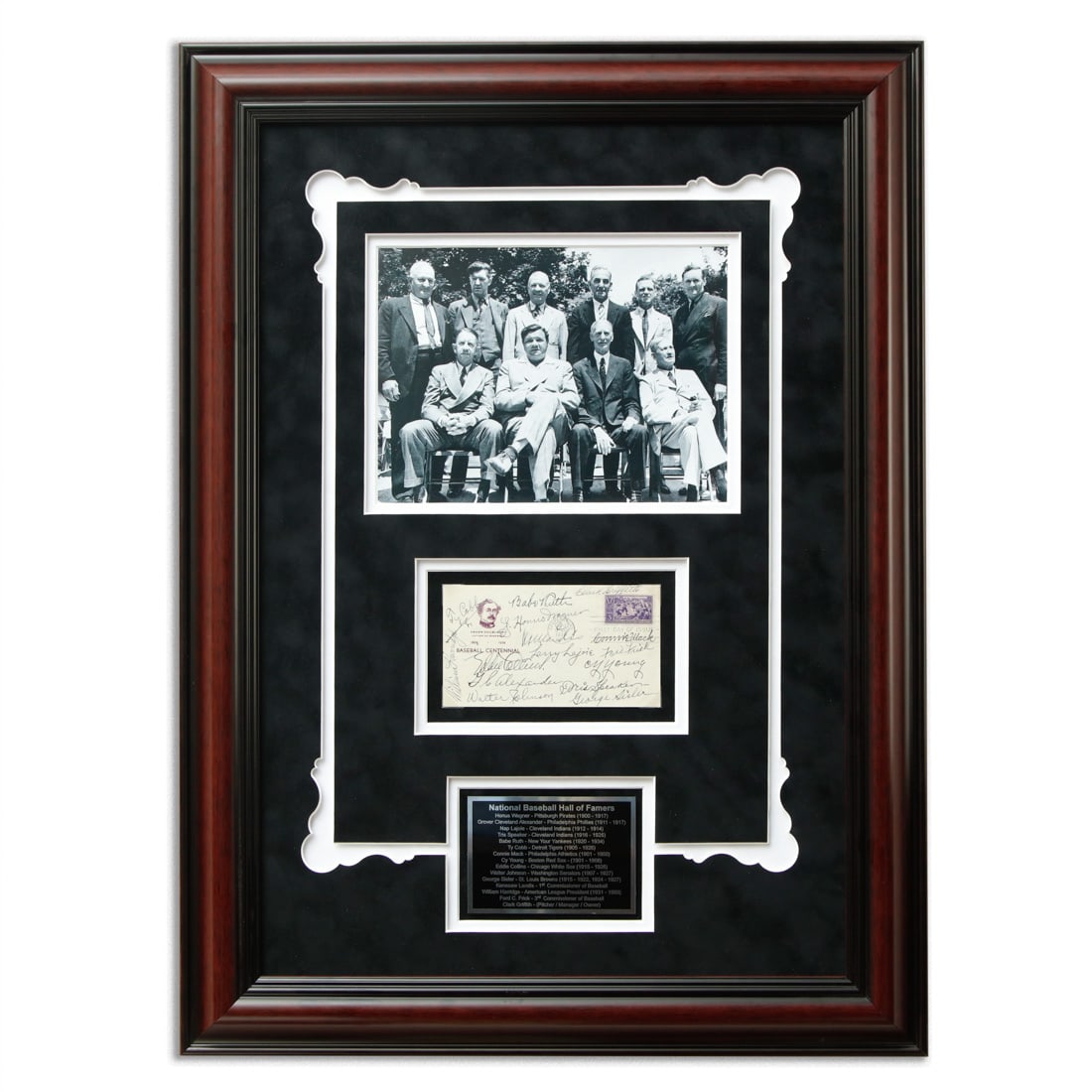 Baseball Centennial Envelope with "First Day of Issue" Stamp -  Dated June 12, 1939 (1 of 5)