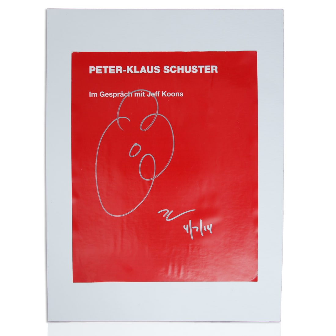Jeff Koons Art on Peter-Klaus Schuster Page (1 of 2)