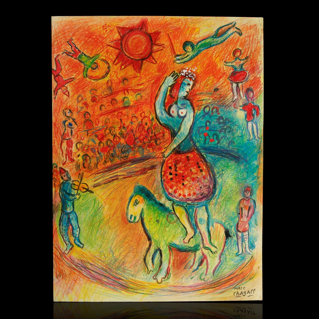 Marc Chagall Mixed Media Artwork (1 of 10)