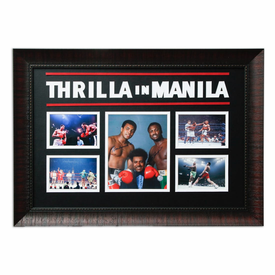 Thrilla In Manila Ali & Frazier Signed Showcase (1 of 4)