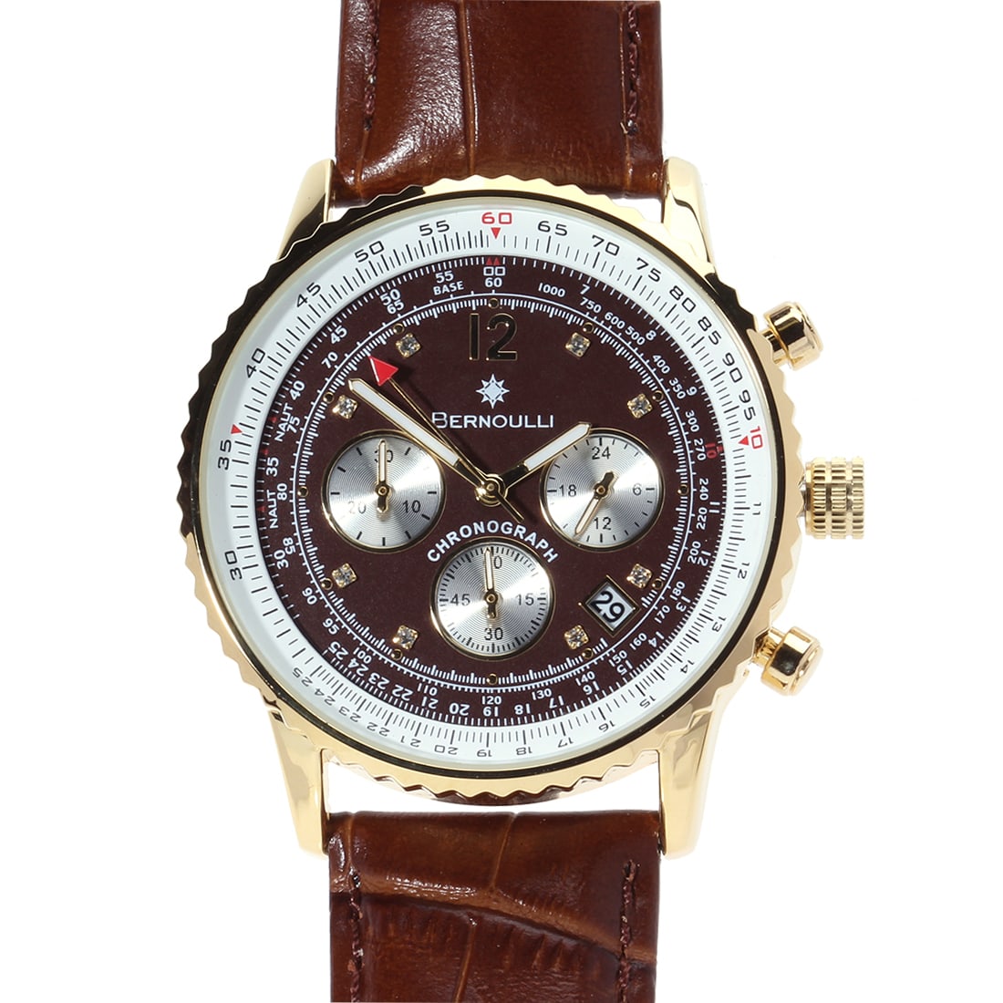 Bernoulli Aviator Mens Pilot Watch (1 of 2)
