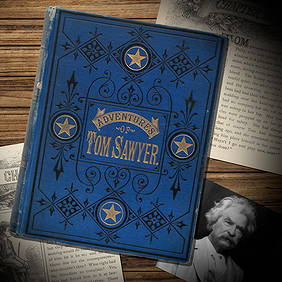 Mark Twain Signed First Edition of The Adventures of Tom Sawyer (1 of 8)