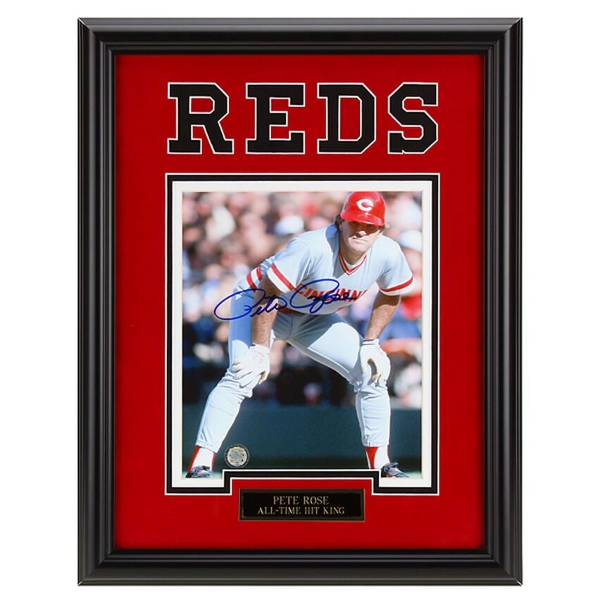 Charlie Hustle - Pete Rose Autograph Cincinnati Signed Photo (1 of 1)