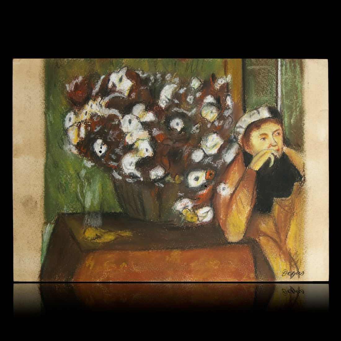 Edgar Degas (1834-1917) - Multimedia Drawing 12" x 8" (1 of 12)