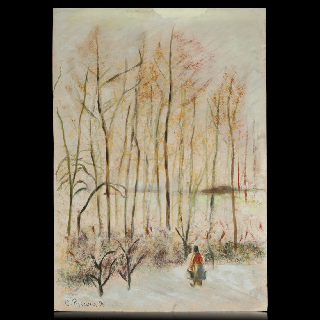 Camille Pissarro (1830 1903) Le Pont Royal, Temps Gris