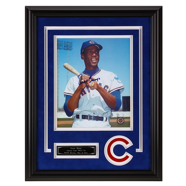Mr. Cub - Ernie Banks Autograph Chicago Cubs Signed Framed (1 of 1)