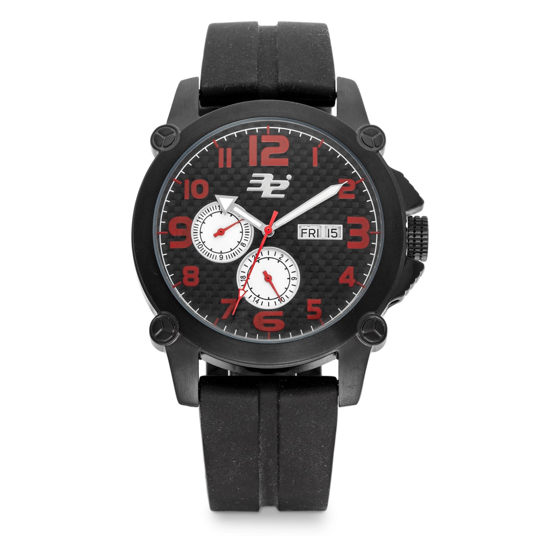 32 Degrees Automatic Chronograph Watch with Day, Date, 24 Hour Hand (1 of 4)