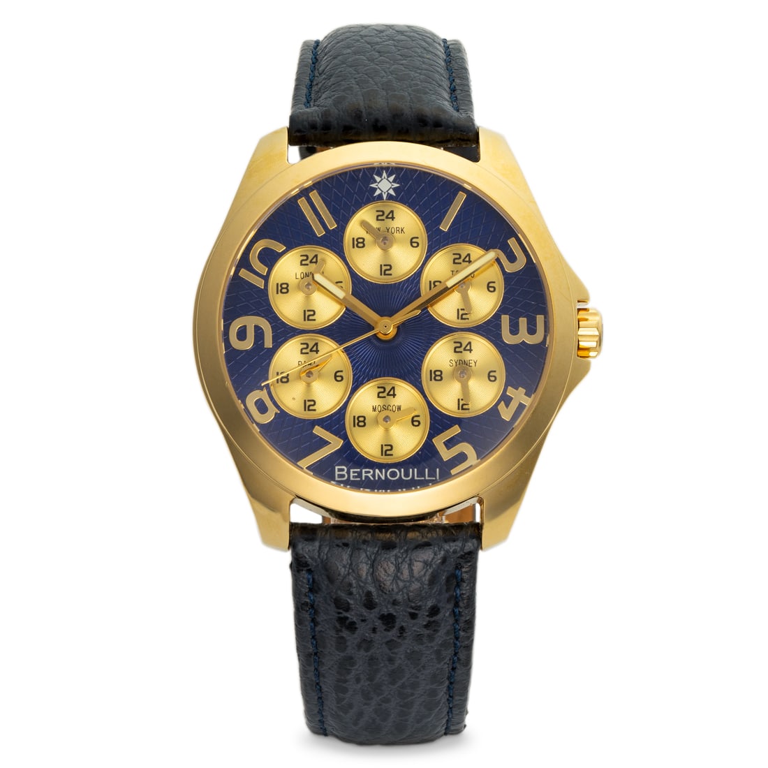 Bernoulli Rare Treasure 7 Different Time-Zone Automatic Watch (1 of 5)