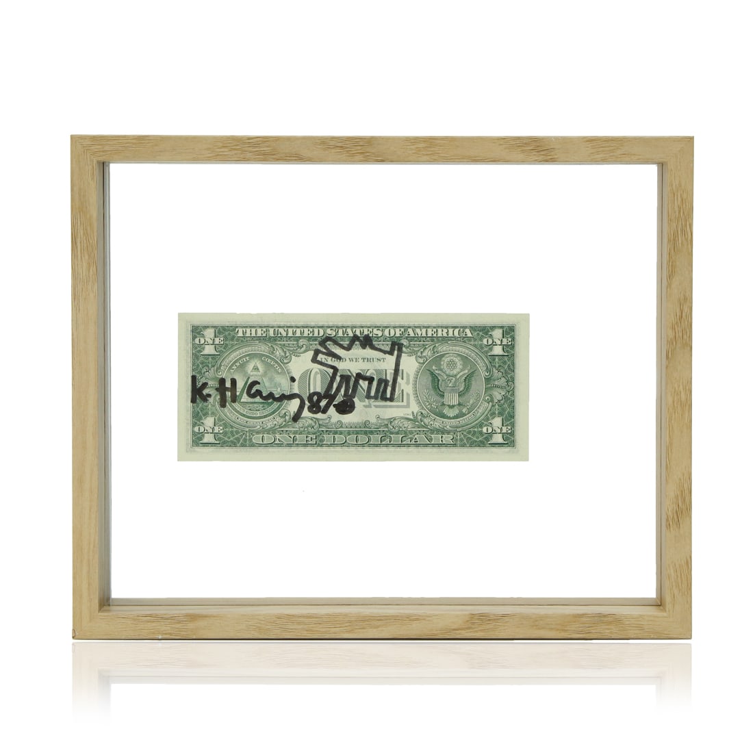 Keith Haring Dollar Bill Art (1 of 4)