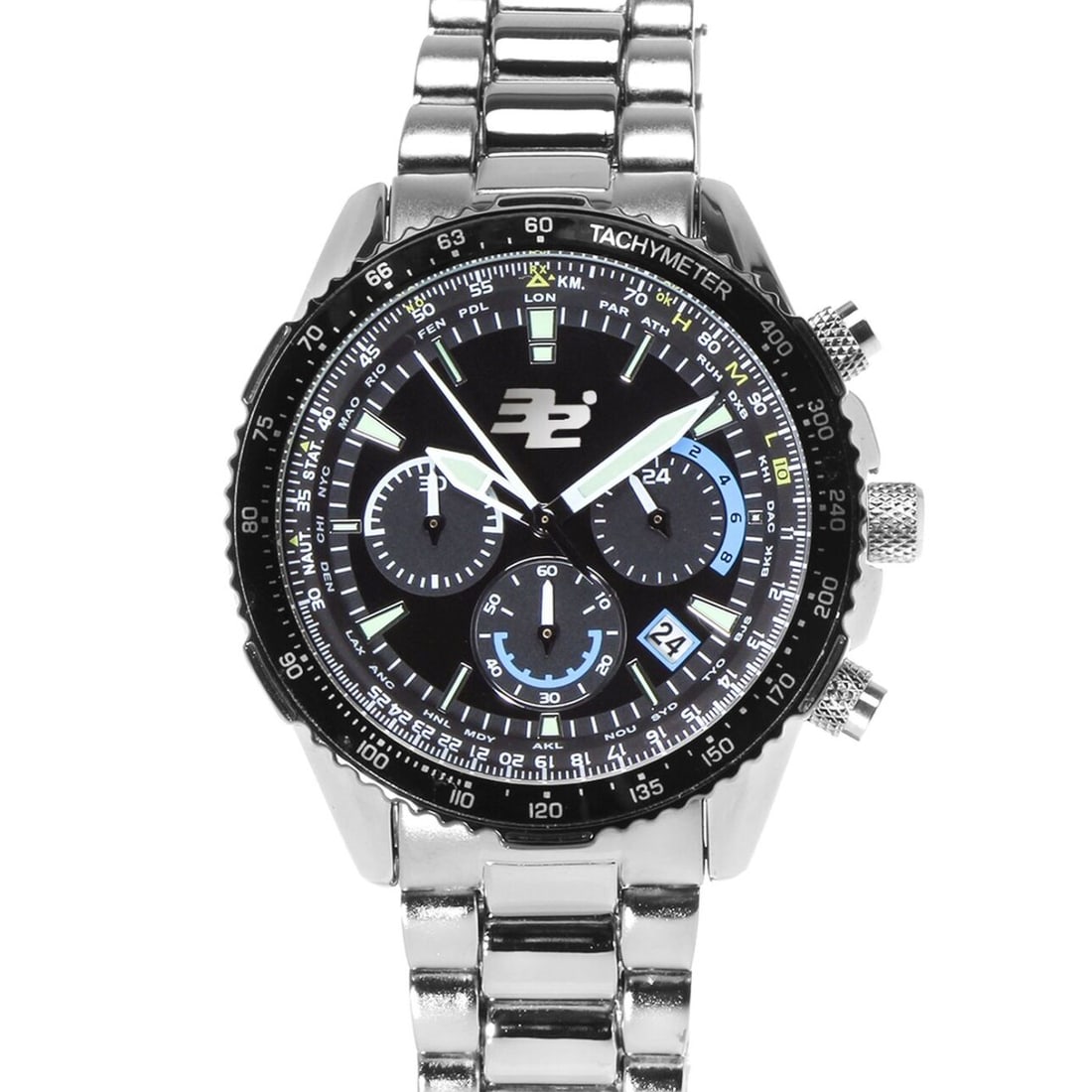 32 Degrees Glacier Mens Chronograph Watch (1 of 2)