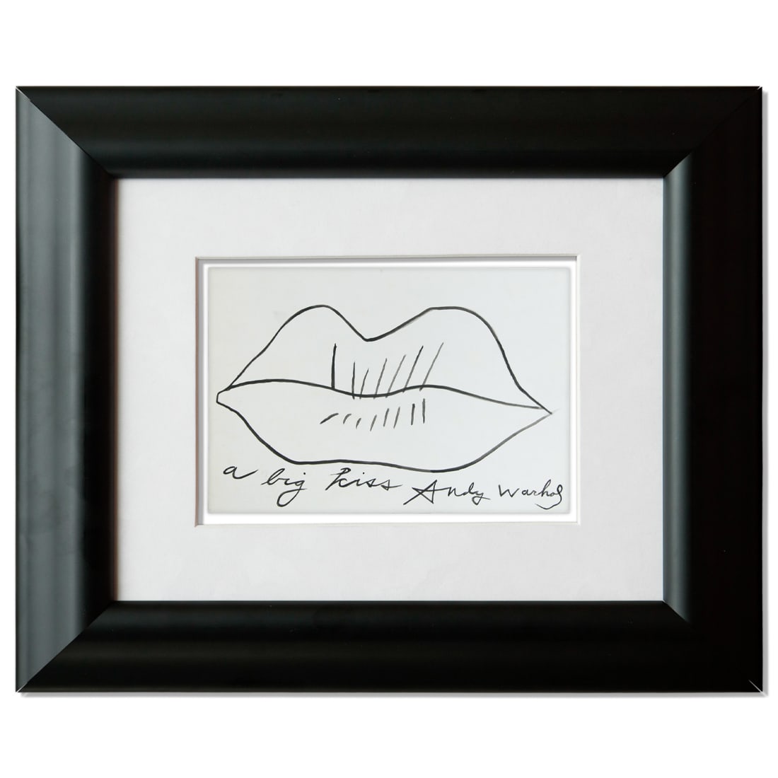 Andy Warhol Artwork "A Big Kiss" (1 of 9)