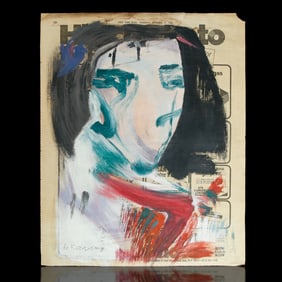 Willem de Kooning Newspaper Art