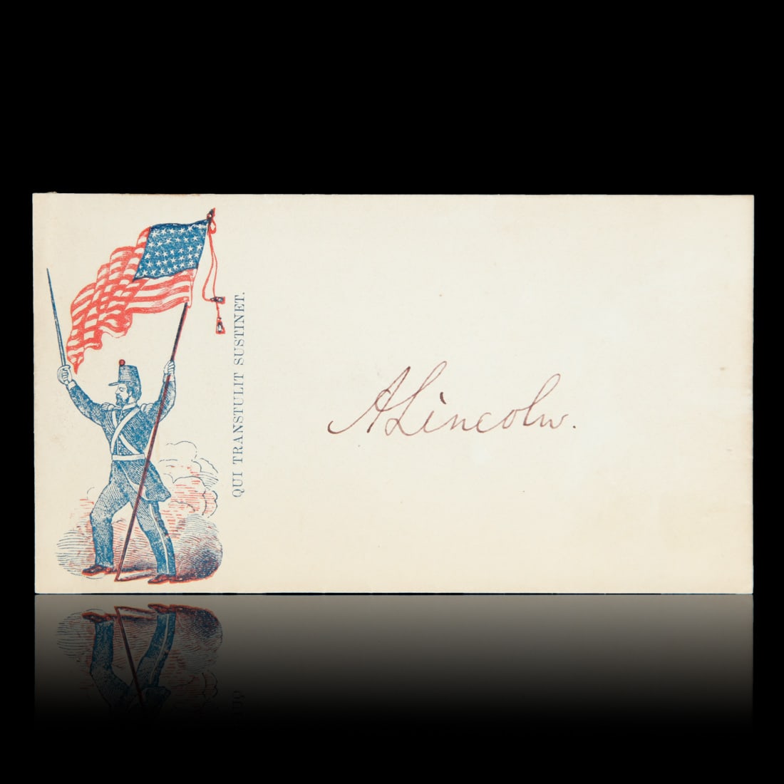 Abraham Lincoln Signed Envelope (1 of 5)