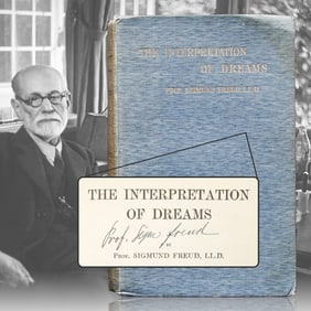 Sigmund Freud Signed Copy of "The Interpretation of Dreams"