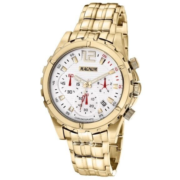 Magnum Multifunction Sport Watch – Golden Finish with Classic Chronograph Design (1 of 1)