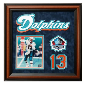 Dan Marino Miami Dolphins Autograph Signed Showcase