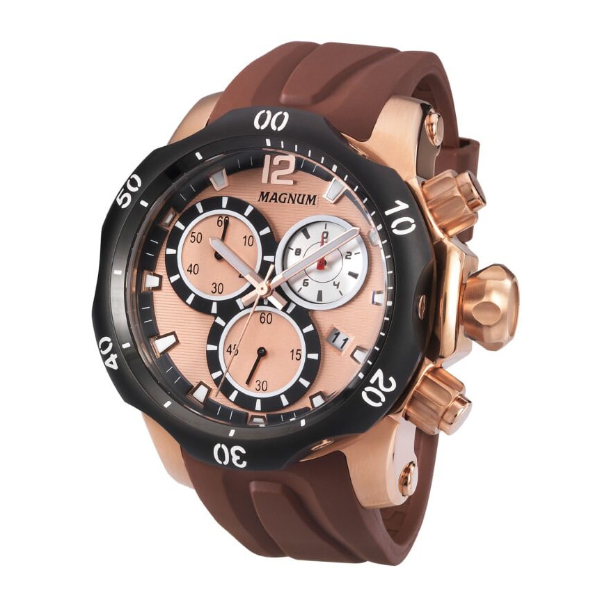 Magnum Nugget 53mm Men's Quartz Watch – Bold & Unique Design (1 of 1)