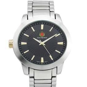Louis Richard Malbork Men’s Watch – Sleek All-Silver Sophistication