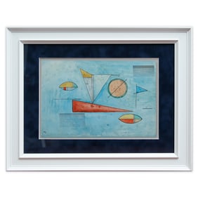 Wassily Kandinsky Abstract Art 14" x 10"