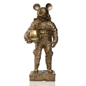 Hannes D'Haese Le Compte Large Bronze Sculpture of Mickey Mouse
