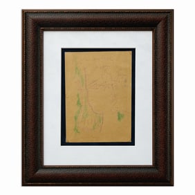 Jean Cocteau Crayon on Paper (1961)