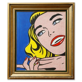 Roy Fox Lichtenstein Oil Painting