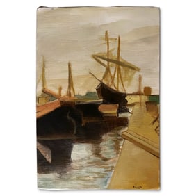 Oil Painting In the Style of Wassily Kandinsky