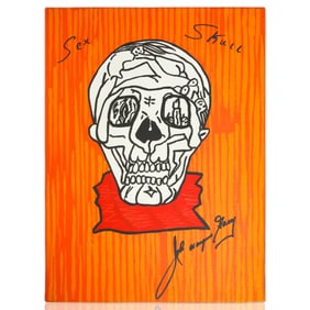 John Wayne Gacy Painting on  9" x 12" Fredrix Canvas Panel