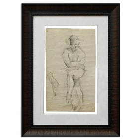 Christian Paraschiv Charcoal Sketch