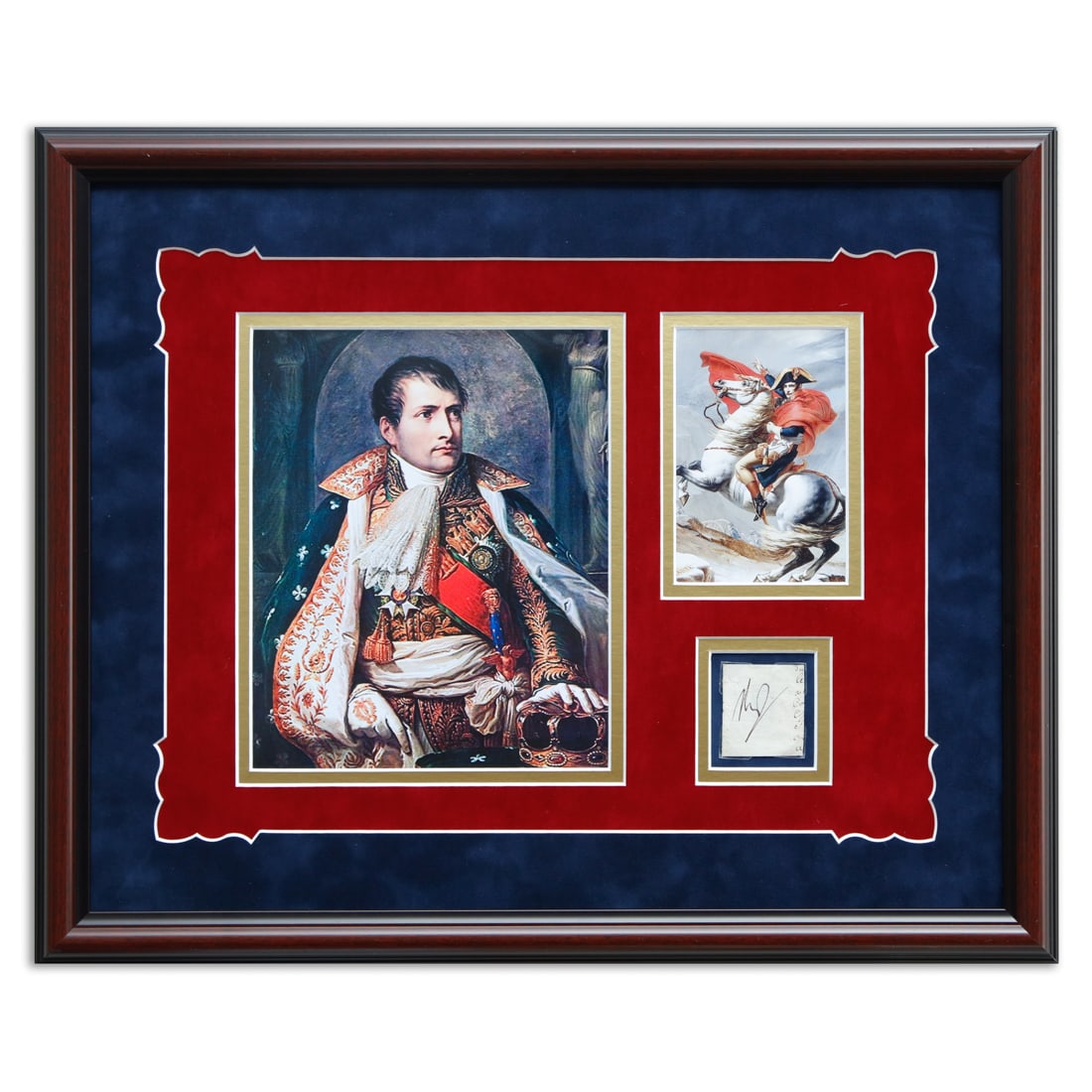 Framed Napoleon Bonaparte Signed Document (1 of 4)