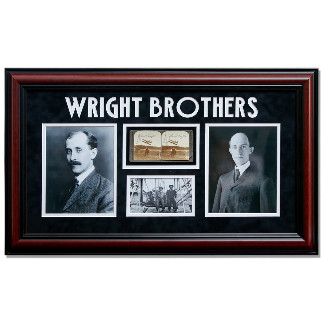 Framed Orville and Wilbur Wright Signatures (1 of 4)