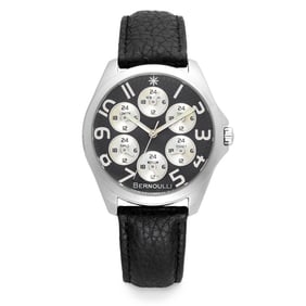 Bernoulli Automatic 7 Time Zone Men’s Watch – A Global Masterpiece