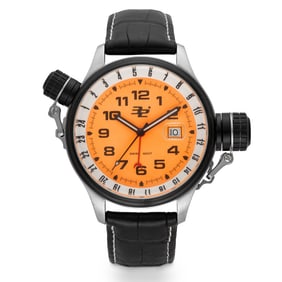 32 Degrees Men's Swiss Diver Watch – Rugged & Reliable with 200M Water Resistance and Bold