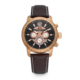 Pierre Bernard Men's Multi-Function Chronograph: Timeless Design with Precision Features