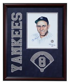 Yogi Berra New York Yankees Signed Photo