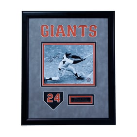 The Say Hey Kid-Willie Mays San Francisco Giants Signed Photo