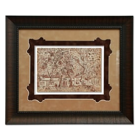 Countryside Scene Attributed to Vincent van Gogh