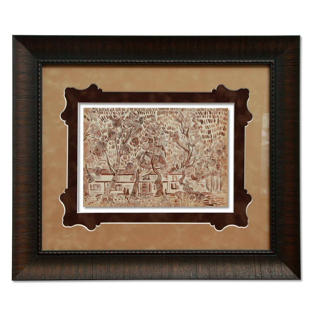 Countryside Scene Attributed to Vincent van Gogh (1 of 13)