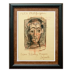 Picasso Pastel & Alex Maguy Gallery Poster