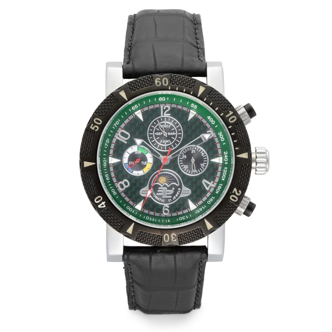 32 Degrees Men's 21 Jewels Automatic Multifunction Watch – Bold Design with Precision (1 of 5)