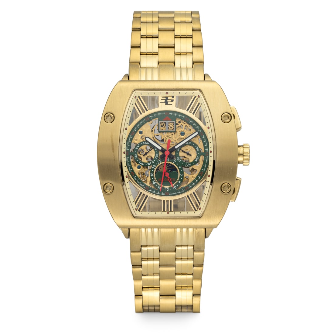 32 Degrees Men's Automatic Multifunction Goldtone Watch (1 of 5)