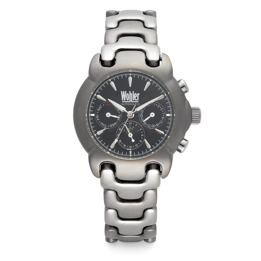 Wohler Men's Automatic Titanium Multifunction Watch – Lightweight Durability Meets Timeless (1 of 5)