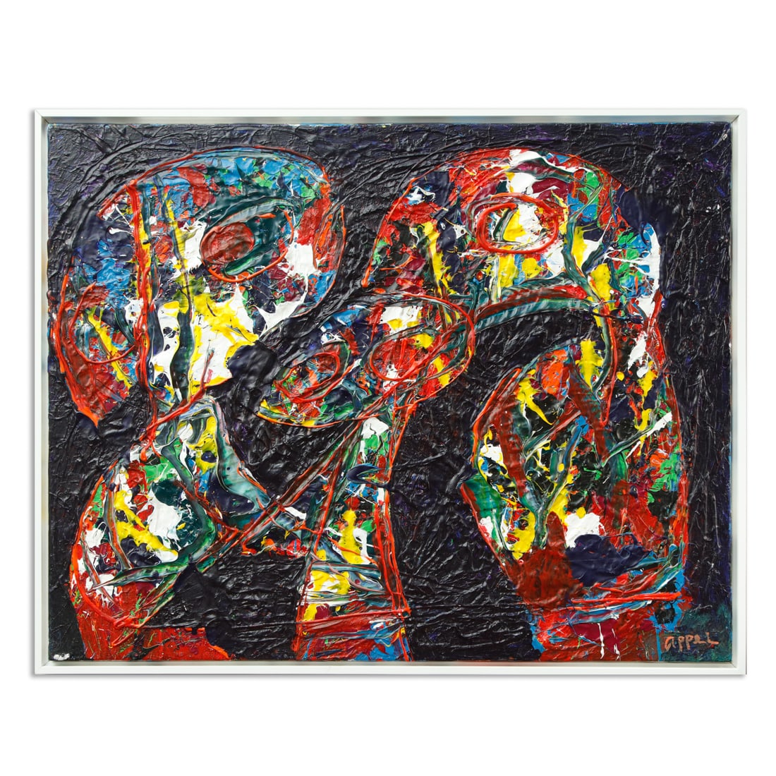 Salvador Dalí Mixed Media Watercolor Drawing (1 of 13)