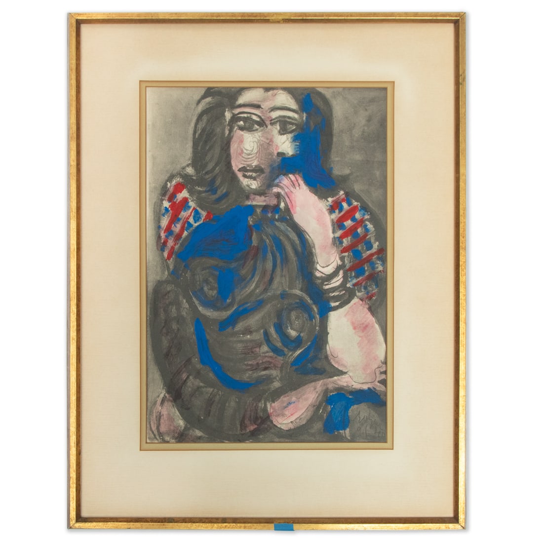 Pablo Picasso Mixed Media Lithograph from Royan Series (1 of 7)