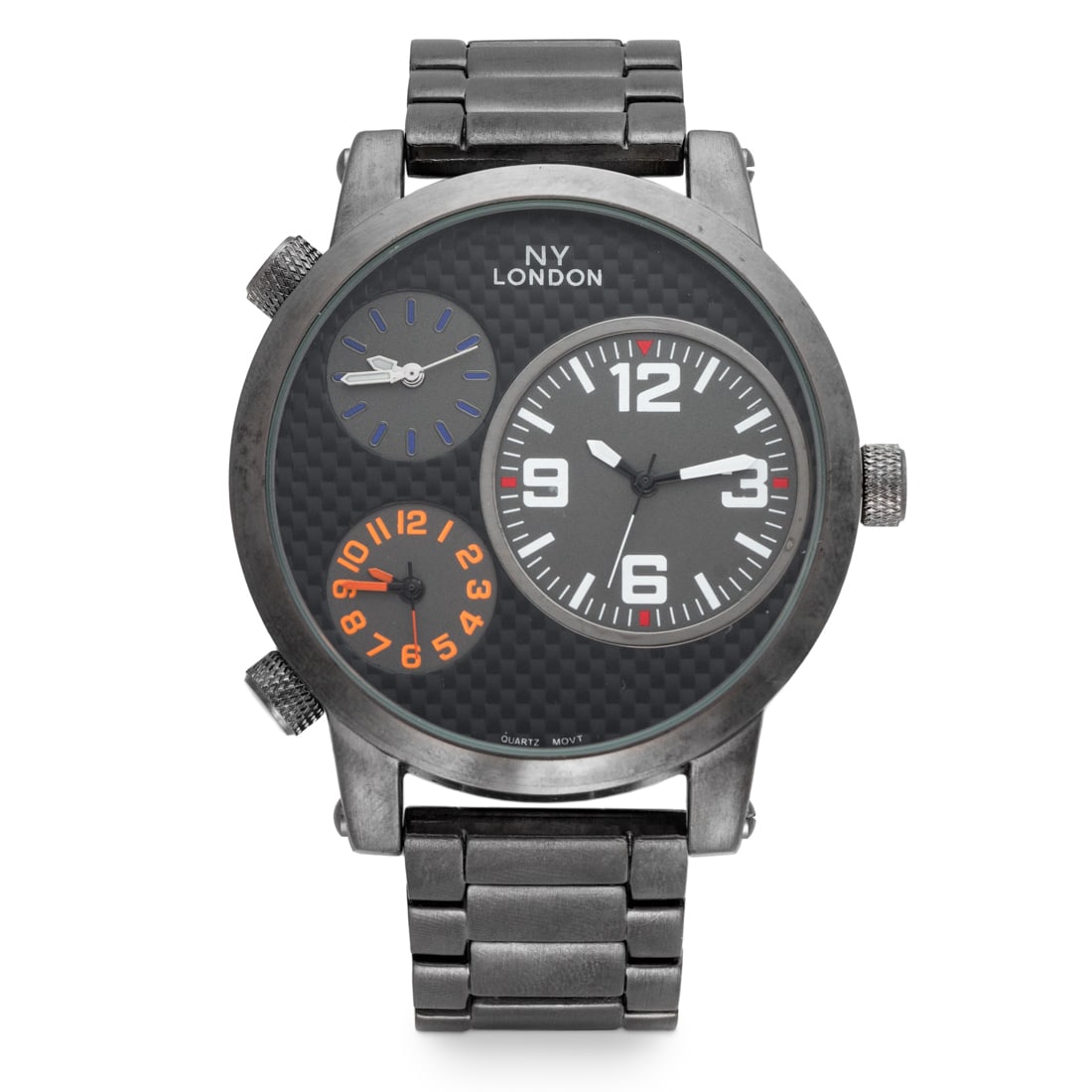 NY London Distinctive Men's Multi-Time Zone Watch (1 of 2)