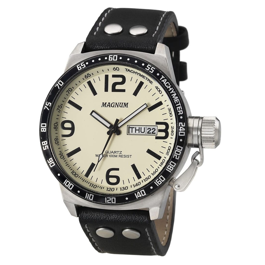 48mm Men's Magnum Professor Quartz Watch (1 of 1)