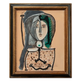 "Cleopatra," Attributed to Pablo Picasso (1969)